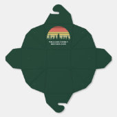 Groen Bos Zonsondergang Schattige  Feest Bedankdoosjes (Ongevouwen)