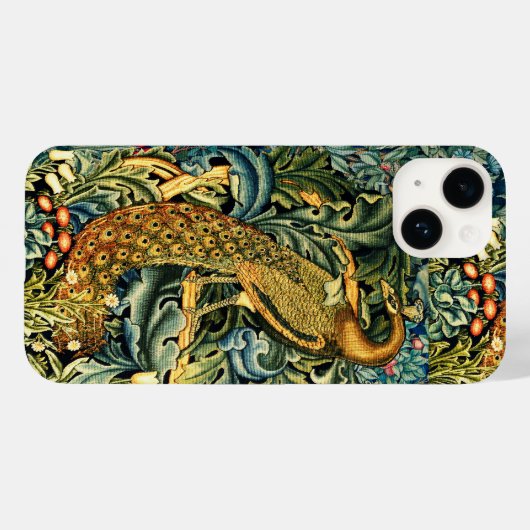 GROEN, BOSDIEREN, PAUW IN GROENE BLOEM Case-Mate iPhone CASE (Achterkant (horizontaal))