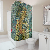 GROEN, BOSDIEREN, PAUW IN GROENE BLOEM DOUCHEGORDIJN (In situ)