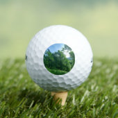 Groen boslandschap  golfballen (Insitu Shirt)