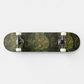 Groen bospatroon afbeelding persoonlijk skateboard (Horizontaal)