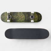 Groen bospatroon afbeelding persoonlijk skateboard (Horizontaal)