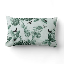  groen botanisch en bugs II Floral Toile