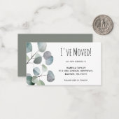 Groen Botanisch | Ik heb de Kaart voor de aankondi Notitiekaartje (Voorkant / Achterkant in situ)