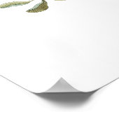 groen botanisch poster (Hoek)