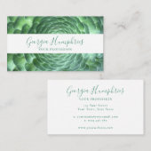 groen botanisch Visitekaartje (Voorkant / Achterkant)