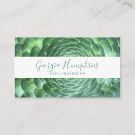 groen botanisch Visitekaartje