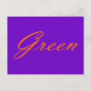 Groen Briefkaart