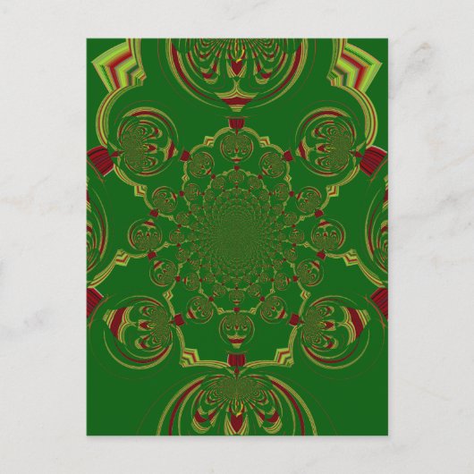  Groen Briefkaart (Voorkant)