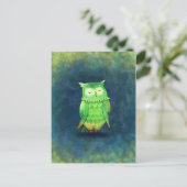 Groen Briefkaart (Staand voorkant)