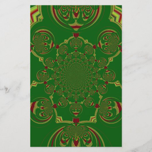 Groen Briefpapier (Voorkant)