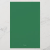 Groen Briefpapier (Achterkant)
