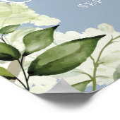 Groen Bruidsmeisjes Luncheon Welkomstbord Poster (Hoek)