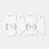 groen bruiloft bruiloft gunst dozen bedankdoosjes (Uitgevouwen)