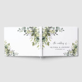 Groen Bruiloft Gastenboek (Volledig)