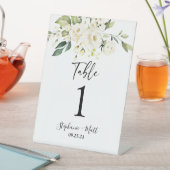 Groen bruiloft Tafel nummer voetstuk teken Reclamebord Met Voetstuk (Insitu)