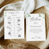 Groen Bruiloft Tijdlijn Programma & Welkom