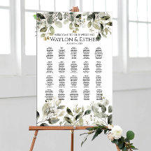 Groen bruiloft zitgrafiek vind uw stoel