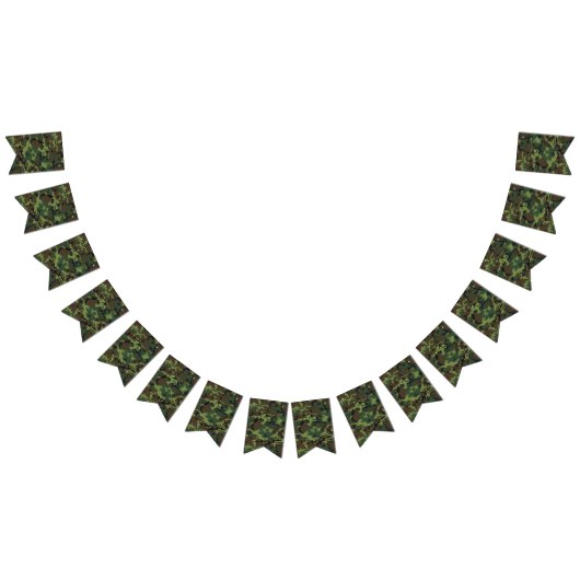 Groen bruin Camouflage. Camo je Vlaggetjes (Alle)