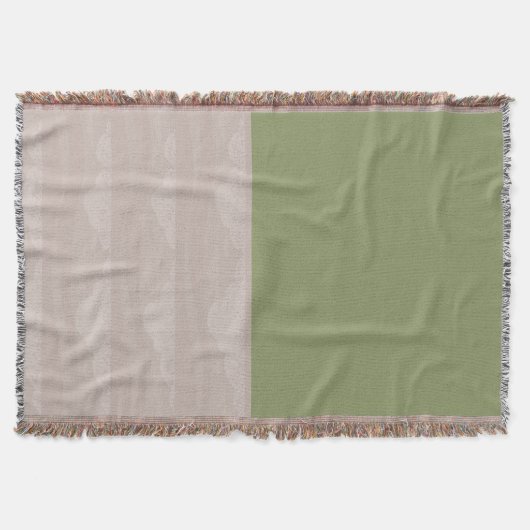 Groen bruin deken (Voorkant)