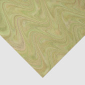 Groen bruin marmerpatroon tissuepapier (Detail)