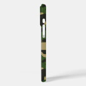 Groen Bruine Camouflage Gepersonaliseerd Case-Mate iPhone Case (Achterkant / Links)
