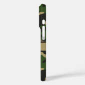 Groen Bruine Camouflage Gepersonaliseerd Case-Mate iPhone Case (Achterkant / Links)