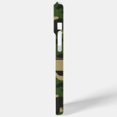 Groen Bruine Camouflage Gepersonaliseerd Case-Mate iPhone Case (Achterkant / Links)