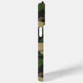 Groen Bruine Camouflage Gepersonaliseerd Case-Mate iPhone Case (Achterkant / Rechts)