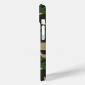 Groen Bruine Camouflage Gepersonaliseerd Case-Mate iPhone Case (Achterkant / Links)