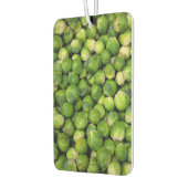 Groen Brussels spruitgroente patroon Luchtverfrisser (Links)