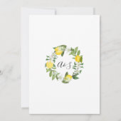 Groen bubbels en brouwt koppels douche kaart (Achterkant)