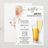 Groen bubbels en brouwt koppels douche kaart (Voorkant / Achterkant)