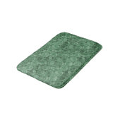 Groen bubbelwikkelpatroon badmat (Gekanteld)