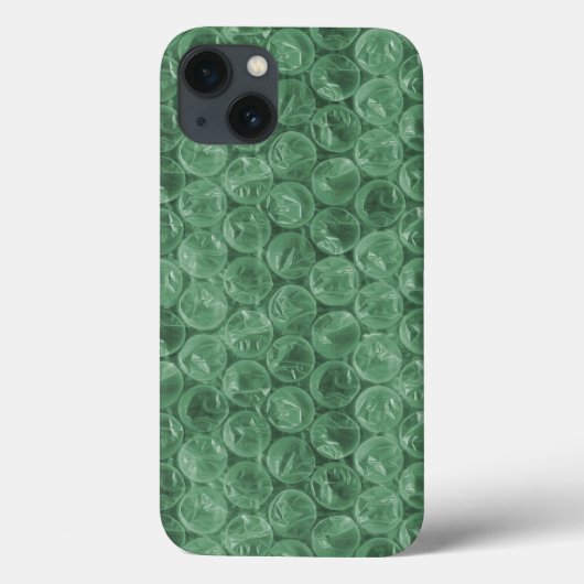 Groen bubbelwikkelpatroon Case-Mate iPhone hoesje (Achterkant)