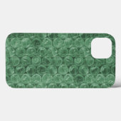 Groen bubbelwikkelpatroon Case-Mate iPhone hoesje (Achterkant (horizontaal))