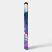 Groen buitenaards meisje is hier om te beschermen  Case-Mate iPhone case (Achterkant / Links)