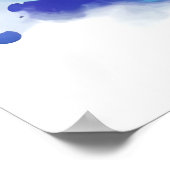 groen buitenaards wezen veel ogen | AI Art Poster (Hoek)