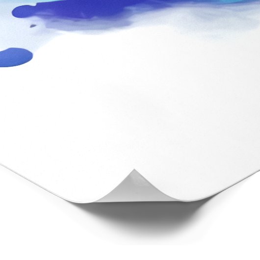 groen buitenaards wezen veel ogen | AI Art Poster (Hoek)