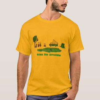 Groen busavonturen Lange hoes Shirt