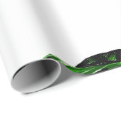 Groen C6 Corvette-inpakpapier Cadeaupapier (Rol Hoek)