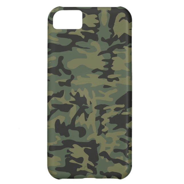 Groen camerapatroon Case-Mate iPhone case (Achterkant)