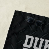 Groen Camo Black Lab Hondenras Dierbenaming Pet's Strandlaken (In situ)