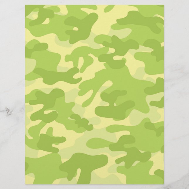 Groen Camo-ontwerp (Voorkant)