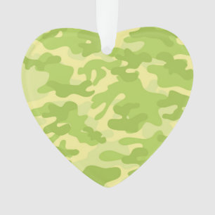 Groen Camo-ontwerp Ornament