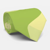 Groen Camo-ontwerp Stropdas (Opgerold)