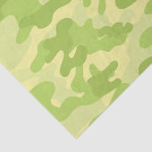 Groen Camo-ontwerp Tissuepapier (Detail)