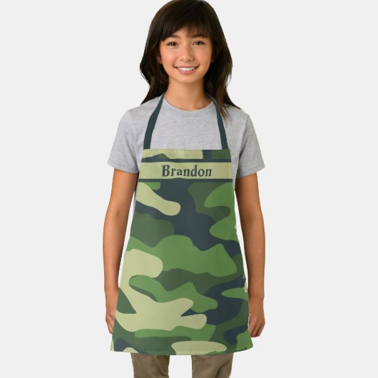 Groen Camouflage Hunter Neutral Pattern Monogram Schort (Insitu)