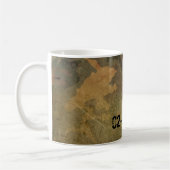 Groen camouflage-patroon  V2.0 Koffiemok (Links)