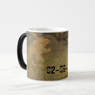 Groen camouflage-patroon  V2.0 Magische Mok